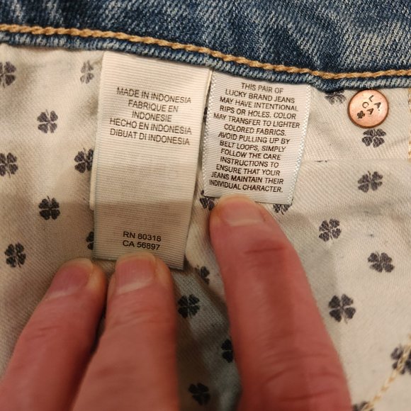 Lucky Brand Charlie Skinny Jeans - Picture 4 of 13